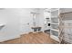 Mud room with a built-in bench and shelving at 8621 Bishop Pine Ln, Wake Forest, NC 27587