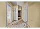 Long hallway features doors and access to the rest of the home at 110 W Elm St, Nashville, NC 27856