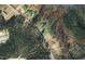 Aerial view of property boundaries, highlighting lot size and location within the community at 1516 Bragg St, Sanford, NC 27330