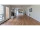 Spacious living area featuring a fireplace, built-in shelving, and french doors at 2010 Twin Acres Rd, Clayton, NC 27520