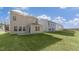 Spacious backyard showing the rear exterior and a lawn for outdoor enjoyment at 433 Citron St, Sanford, NC 27332