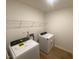Laundry room includes a washer and dryer set at 544 John Stark Dr, Fuquay Varina, NC 27526