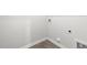The laundry room features hard floors and utility connections at 865 Forth Ct # 145, Gibsonville, NC 27249
