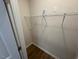Walk-in closet with single shelf and rod at 88 E Victory View Ter, Smithfield, NC 27577