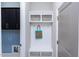 Well-organized mudroom with built-in storage and convenient access to laundry at 0 Old Middlesex Rd Rd, Middlesex, NC 27557