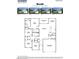Floor plan layout featuring bedrooms, living spaces, garage, and covered porch at 1008 Octans Way, Wendell, NC 27591