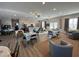 Community center with tables, chairs, and an open floor plan at 1113 Hudson Dr, Mebane, NC 27302