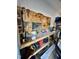 Well-organized garage workbench area for tools and projects at 1113 Hudson Dr, Mebane, NC 27302