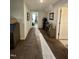 Upstairs hallway featuring recessed lighting and access to the bedrooms at 1113 Hudson Dr, Mebane, NC 27302