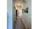 Hallway decorated with artwork at 1113 Hudson Dr, Mebane, NC 27302