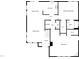 Floor plan showcasing the layout of the home at 3300 Mossdale Ave, Durham, NC 27707