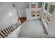 Bright living room with big windows and hardwood floors at 3300 Mossdale Ave, Durham, NC 27707