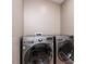 Laundry room featuring front loading washer and dryer at 4704 Upchurch Ln, Wake Forest, NC 27587