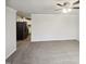 Living room view with carpet flooring at 5614 Greenbay Dr, Durham, NC 27712