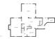 Main level floorplan featuring a sunroom, kitchen, pantry, hall, and living and dining rooms at 11308 Leesville Rd, Raleigh, NC 27613