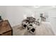 Comfortable living room with a brown sofa, decorative pillows, and lots of space at 149 Cribbs Ln, Middlesex, NC 27557