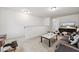 Living room features carpet flooring, contemporary decor and abundant space at 149 Cribbs Ln, Middlesex, NC 27557