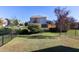 Picture of the home's fenced backyard offering a private outdoor space and serene setting at 1707 Capstone Dr, Durham, NC 27713