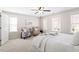 Spacious bedroom with natural light and decorative seating at 4511 All Points View Way, Raleigh, NC 27614