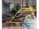 The property lot is defined with a partial view of the home next to a new fence at 822 Kent St, Durham, NC 27701