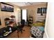 Bedroom with wall decor and a ceiling fan at 2701 Erinridge Road Rd, Raleigh, NC 27610