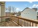 Balcony view of the community and surrounding buildings on a sunny day at 2959 Sunflower Rd, Apex, NC 27502