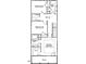 Second floor floorplan shows primary suite with bath and WIC, hall bath, laundry, and two bedrooms at 304 White Oak Garden Way # 214, Garner, NC 27529