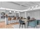 Open concept kitchen and dining room with stainless steel appliances at 312 N Buchanan Blvd # 302, Durham, NC 27701