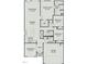 Detailed floor plan showcasing the layout of the home including living spaces, bedrooms, and bathrooms at 37 E American Marigold Dr # 35, Benson, NC 27504