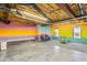 Spacious unfinished basement with painted walls, concrete floor, and exposed mechanicals at 4639 Reid Rd, Elon, NC 27244