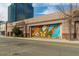 Colorful butterfly mural displayed on a commercial building in a downtown neighborhood at 521 N Mangum St # 33, Durham, NC 27701
