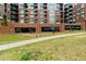 A vibrant outdoor display in front of a brick building, enhanced by green space and creative art installations at 521 N Mangum St # 33, Durham, NC 27701