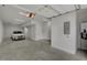 This clean garage fits a car with room to spare for storage and features smooth concrete floors at 777 Willard St, Durham, NC 27701
