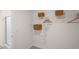 A walk-in closet with shelving ready for storage at 135 Scenic Rock Dr, Youngsville, NC 27596