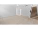 Spacious living room with staircase at 2117 Mckenzie Ridge Lane Ln, Apex, NC 27502