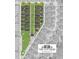 The Cottages at Budleigh East site map highlighting available home locations at 2656 Welham Aly, Raleigh, NC 27608