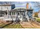 Backyard patio with a grill and a view of the house at 2820 Bedfordshire Ct, Raleigh, NC 27604