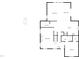 First floor plan featuring a Gathering room, dining area, kitchen, living room, and bedroom at 308 Trimble Ave, Cary, NC 27511