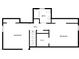 Second floor plan featuring bedrooms, bathroom, and a walk-in closet at 308 Trimble Ave, Cary, NC 27511