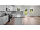 Kitchen with granite countertops, stainless appliances and island at 6453 Alfalfa Ln, Wake Forest, NC 27587