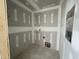 Unfinished laundry room ready for customization at 73 Grace Pond Ave, Benson, NC 27504