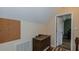 Hallway featuring a three-drawer dresser at 802 N Fifth St, Mebane, NC 27302