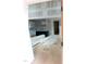 The kitchen is in the process of being completed; features include an island, white cabinets, and modern design at 105 Sherwood Ln, Hillsborough, NC 27278