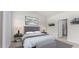 Bright bedroom with neutral walls, a large window, and stylish furnishings at 160 Scenic Rock Dr, Youngsville, NC 27596