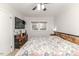 Comfortable bedroom with carpeted floors, a ceiling fan and plenty of natural light at 2104 Live Oak Dr, Sanford, NC 27330