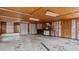 Spacious unfinished garage offering potential for customization and storage at 2232 Miller Rd, Hillsborough, NC 27278