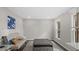 Bright living room featuring luxury flooring, recessed lighting, and neutral walls at 2232 Miller Rd, Hillsborough, NC 27278