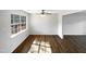 Dining area featuring hardwood floors at 26 Malbry Pl, Durham, NC 27704