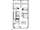 Floor plan of the 3rd floor featuring the main bedroom, bath, and two additional bedrooms at 2800 Kempthone Rd # 65, Cary, NC 27519