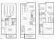 Detailed floor plan showcasing the layout with garage, kitchen, living spaces, and bedrooms at 322 Clementine Dr, Cary, NC 27519